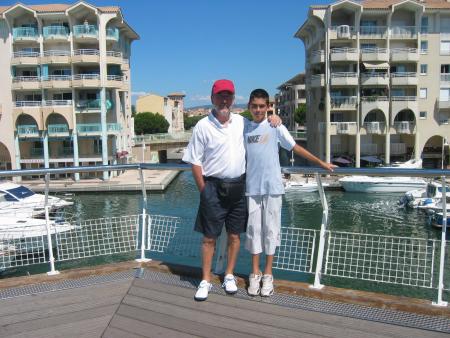 Max et Papy (mon papa)