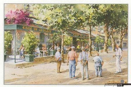 La petanque en Provence c'est géniale