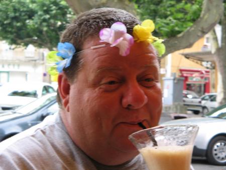 Mon pote Michel en pleine forme,et oui se sont les vacances